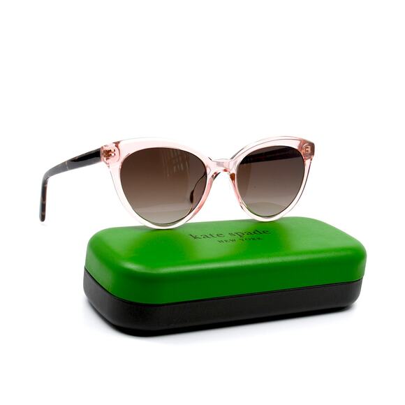 NEW KATE SPADE TAMARA/O/S 35J PINK BROWN GRADIENT AUTHENTIC SUNGLASSES - Picture 7 of 12